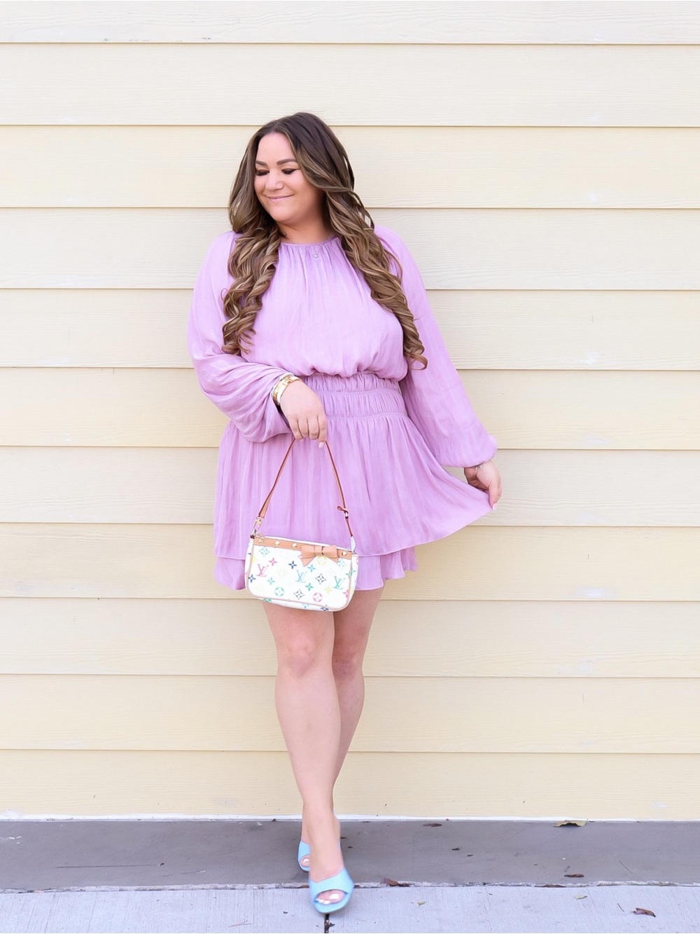 NEW Tularosa Open Back Smocked Dress - Picture 3 of 16